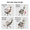 Ghế Gaming Công Thái Học Cao Cấp Da PU Xoay 360 độ, Tựa đầu & gác chân, Bảo hành 12 tháng - Giá 2.000.000 VND 4