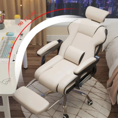Ghế Gaming Công Thái Học Cao Cấp - Tựa Đầu Nâng Hạ, Ngả Lưng, Giá 1,7 triệu 4 Ghế Gaming Công Thái Học Cao Cấp - Tựa Đầu Nâng Hạ, Ngả Lưng, Giá 1,7 triệu 4