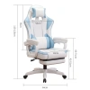 Ghế gaming công thái học cao cấp - Tựa đầu nâng hạ, ngả lưng tiện ích, xoay 360, chỉ 2.06 triệu 4