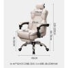 Ghế Gaming Công Thái Học Cao Cấp - Tựa Đầu Nâng Hạ, Ngả Lưng, Xoay 360, Nhập Khẩu 1.12 Triệu 3