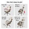 Ghế Gaming Công Thái Học Cao Cấp - Tựa Đầu Nâng Hạ, Ngả Lưng, Xoay 360, Nhập Khẩu 1.12 Triệu 4