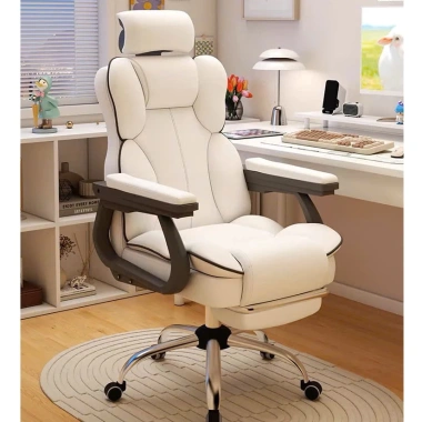 Ghế Gaming Công Thái Học Da Cao Cấp Xoay 360 Tựa Đầu Nâng Hạ Gác Chân 1,4 Triệu