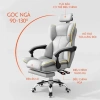 Ghế Gaming Công Thái Học Da Cao Cấp Xoay 360 Tựa Đầu Nâng Hạ Gác Chân 1,4 Triệu 3