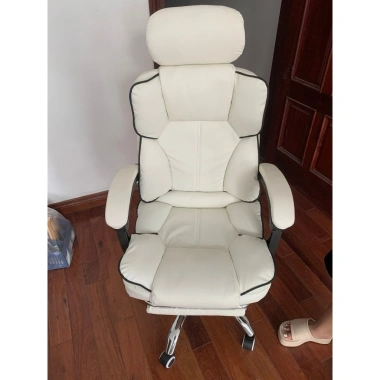 Ghế Gaming Công Thái Học Da PU Căng, Điều Chỉnh Tư Thế, Xoay, Tải 300kg - 600k