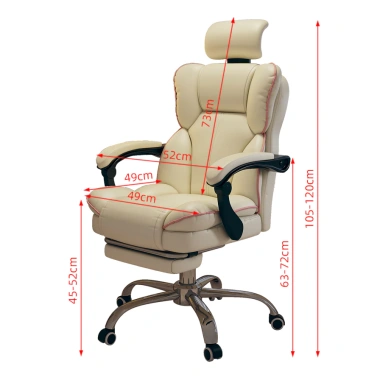 Ghế Gaming Da PU, Tựa Đầu, Gác Chân, Xoay 360°, Bảo Hành 12 Tháng – 1.815.000₫