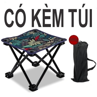 Ghế gấp du lịch, câu cá nhỏ gọn tiện lợi, gập gọn, siêu nhẹ, giá chỉ 70.400 VND