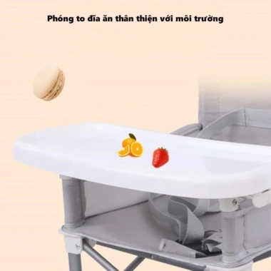 Ghế gấp gọn cho bé – Ghế ăn dặm du lịch tiện dụng, nhẹ, phù hợp cắm trại – 284.771₫ 5