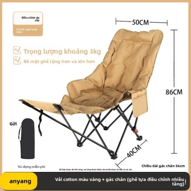 Ghế gấp nghỉ trưa đa năng 4 cấp độ, ghế trăng, giường gấp, tựa chân - Văn phòng & Cắm trại, Giá chỉ 310,100 VND 12 Ghế gấp nghỉ trưa đa năng 4 cấp độ, ghế trăng, giường gấp, tựa chân - Văn phòng & Cắm trại, Giá chỉ 310,100 VND 12