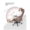 Ghế Giám Đốc Bọc Da Massage 7 Điểm, Chân Xoay + Gác Chân, Bảo hành 12 tháng - 4,5 triệu 3