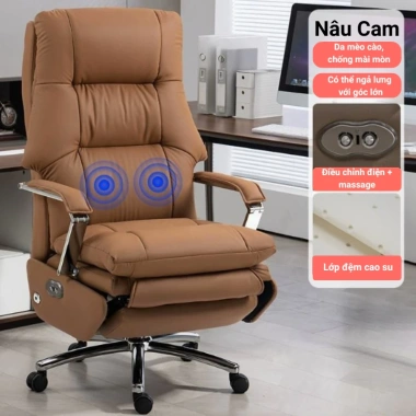 Ghế giám đốc cao cấp điện có gác chân – ghế văn phòng, 11.469.000 VND