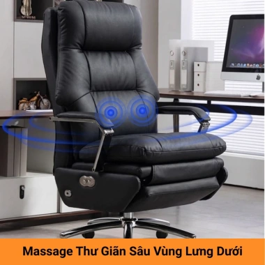 Ghế giám đốc cao cấp điện có gác chân – ghế văn phòng, 11.469.000 VND