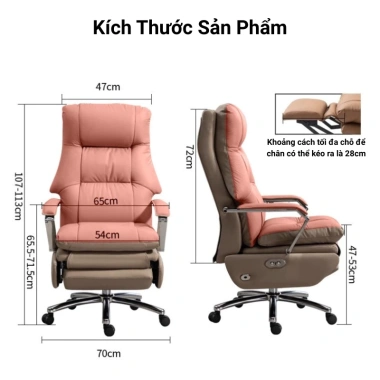 Ghế giám đốc cao cấp điện có gác chân – ghế văn phòng, 11.469.000 VND 9 Ghế giám đốc cao cấp điện có gác chân – ghế văn phòng, 11.469.000 VND 9