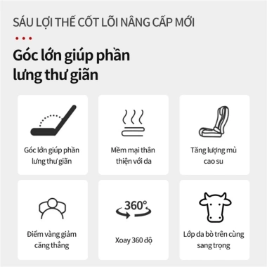 Ghế giám đốc cao cấp xoay 360 - Ghế văn phòng, ngủ trưa, máy tính, giá ưu đãi 1.19tr