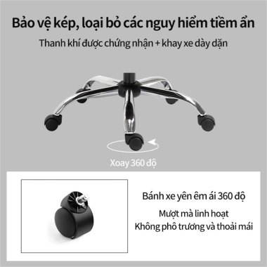Ghế giám đốc cao cấp xoay 360 - Ghế văn phòng, ngủ trưa, máy tính, giá ưu đãi 1.19tr
