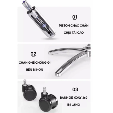 Ghế Giám Đốc Văn Phòng Bọc Da Cao Cấp M223 Xoay 360 Gác Chân Ngả Lưng Thư Giãn Giá 4.045.000 8 Ghế Giám Đốc Văn Phòng Bọc Da Cao Cấp M223 Xoay 360 Gác Chân Ngả Lưng Thư Giãn Giá 4.045.000 8