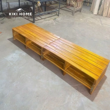 Ghế Gỗ Kê Chân Văn Phòng Nhỏ Gọn - Chắc Chắn, Giá 29.000 | KIKI HOME