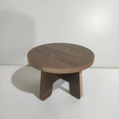 Ghế gỗ MDF 18cm ngồi bệt, kệ chậu hoa, dày 17mm chống nước, chắc chắn, 53.400₫