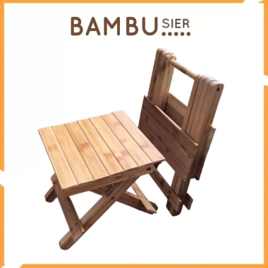 Ghế gỗ tre gấp gọn đa năng - Siêu nhẹ, tiện lợi, giảm giá 175.000đ
