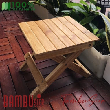 Ghế gỗ tre gấp gọn đa năng - Siêu nhẹ, tiện lợi, giảm giá 175.000đ