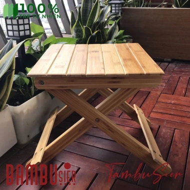 Ghế gỗ tre gấp gọn đa năng - Siêu nhẹ, tiện lợi, giảm giá 175.000đ 6 Ghế gỗ tre gấp gọn đa năng - Siêu nhẹ, tiện lợi, giảm giá 175.000đ 6