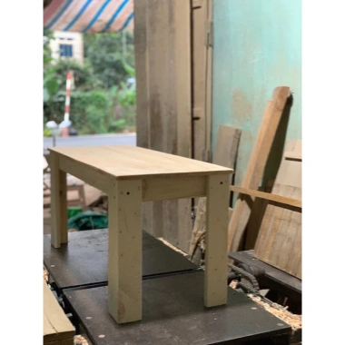 Ghế Gỗ Tự Nhiên Mặt Kín Băng Dài 90x30 hoặc 90x35, Cao 40cm, Giá Ưu Đãi 450.000₫