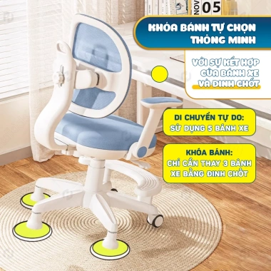 Ghế học chống gù cho trẻ, tư thế chuẩn khoa học, giảm giá 1,550,000₫