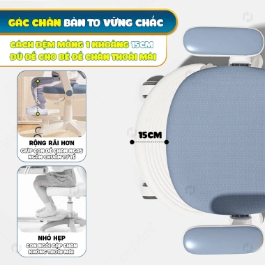 Ghế học chống gù cho trẻ, tư thế chuẩn khoa học, giảm giá 1,550,000₫