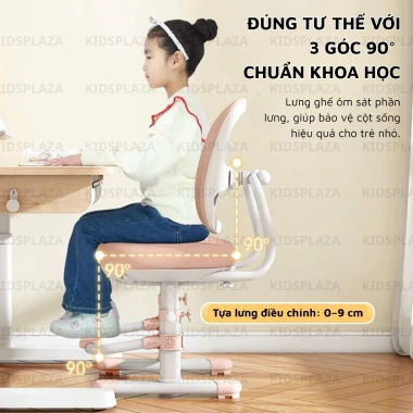 Ghế Học Sinh Chống Gù Y28 Điều Chỉnh Nâng Hạ Độ Cao - Giá Ưu Đãi 1.299.000 VND