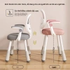 Ghế học sinh điều chỉnh, tựa lưng - Ghế viết tại nhà giá ưu đãi 878.500₫