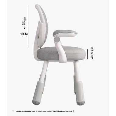Ghế học sinh điều chỉnh, tựa lưng - Ghế viết tại nhà giá ưu đãi 878.500₫ 7 Ghế học sinh điều chỉnh, tựa lưng - Ghế viết tại nhà giá ưu đãi 878.500₫ 7