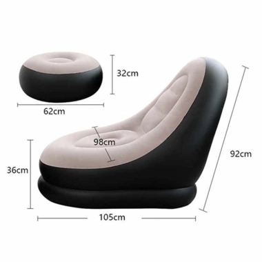 Ghế hơi tựa lưng tiện dụng, giảm giá 259k – Thư giãn khi xem TV, đọc sách