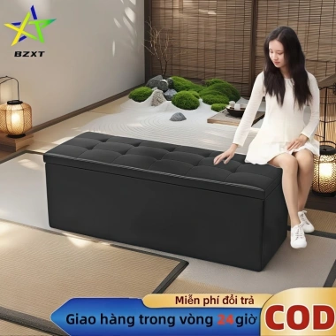 Ghế hộp đa năng 2 trong 1 gấp gọn, chắc chắn, lưu trữ và ghế sofa tiện lợi Ghế hộp đa năng 2 trong 1 gấp gọn, chắc chắn, lưu trữ và ghế sofa tiện lợi