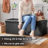 Ghế hộp đa năng 2 trong 1 gấp gọn, chắc chắn, lưu trữ và ghế sofa tiện lợi 2