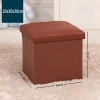 Ghế hộp đa năng 2 trong 1 gấp gọn, chắc chắn, lưu trữ và ghế sofa tiện lợi 10