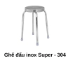 Ghế inox Super QUI PHÚC cao cấp, chịu lực 120kg, chân chống trượt - Giá 215.865₫ 10