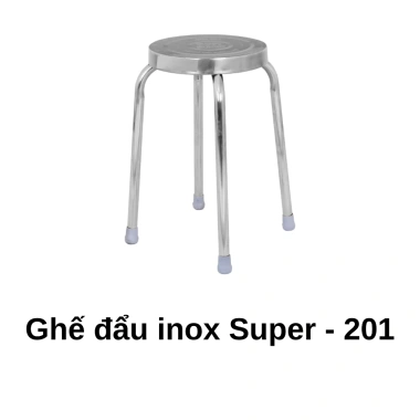 Ghế inox Super QUI PHÚC cao cấp, chịu lực 120kg, chân chống trượt - Giá 215.865₫ 11 Ghế inox Super QUI PHÚC cao cấp, chịu lực 120kg, chân chống trượt - Giá 215.865₫ 11