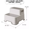 Ghế kê chân toilet đa năng cho bé, ghế bậc thang tiện dụng, giảm giá chỉ 85.000đ 2