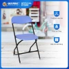 Ghế lưng tựa gấp gọn Jumbo QUI PHÚC thép sơn tĩnh điện, lưng nhựa cao cấp, bền màu, siêu thoải mái, giá 199.260₫