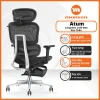 Ghế Manson Atum Đen - Ghế Xoay Công Thái Học, Lưng Kim Nhôm, Tựa 6D, Giảm 20% 3