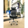 Ghế Manson Atum Đen - Ghế Xoay Công Thái Học, Lưng Kim Nhôm, Tựa 6D, Giảm 20% 9