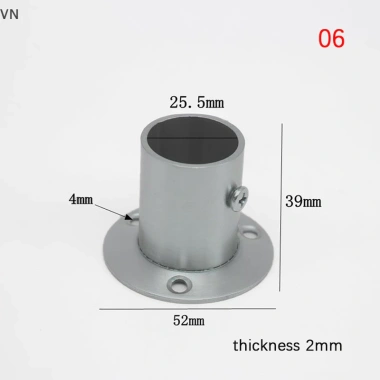 Ghế Mặt Bích Inox Mingxuan2 Ống Tròn Phù Hợp Tủ Quần Áo và Rèm Vải Nội Thất Gia Đình Giá 36.850 10 Ghế Mặt Bích Inox Mingxuan2 Ống Tròn Phù Hợp Tủ Quần Áo và Rèm Vải Nội Thất Gia Đình Giá 36.850 10