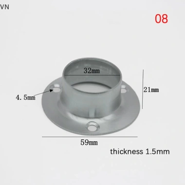 Ghế Mặt Bích Inox Mingxuan2 Ống Tròn Phù Hợp Tủ Quần Áo và Rèm Vải Nội Thất Gia Đình Giá 36.850 12 Ghế Mặt Bích Inox Mingxuan2 Ống Tròn Phù Hợp Tủ Quần Áo và Rèm Vải Nội Thất Gia Đình Giá 36.850 12
