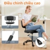 Ghế máy tính công thái học xoay, ghế học, cất gầm bàn - Giá ưu đãi 1.05 triệu 5
