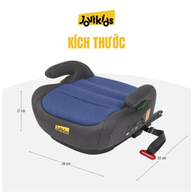 Ghế Nâng Ôtô OHHO Jovikids Booster i-Size R129 ISOFIX cho bé 6-12 tuổi 125-150cm - Giá ưu đãi 1,250,000 VND 6