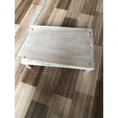 Ghế Ngồi Bệt Đa Năng Gỗ Cao Su Tự Nhiên Chống Nước - Tiện Lợi, Giá 49.000đ