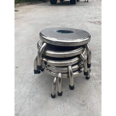 Ghế ngồi chân thấp Inox 100% giá 65.000 VNĐ, bền đẹp, thiết kế hiện đại 2 Ghế ngồi chân thấp Inox 100% giá 65.000 VNĐ, bền đẹp, thiết kế hiện đại 2