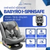 Ghế Ngồi Ô Tô BABYRO I-SPINSAFE Isofix R129 - An Toàn 0-12 tuổi, Giá 4.631.000₫ 2