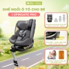 Ghế Ngồi Ô Tô BABYRO I-SPINSAFE Isofix R129, chân chống lật, an toàn 0-12 tuổi, giá ưu đãi