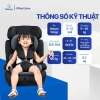 Ghế Ngồi Ô Tô Babyro Wing Isofix ECE‑R44 Đai An Toàn 5 Điểm cho Trẻ 3‑12 tuổi - Giá 2,316,000₫ 3