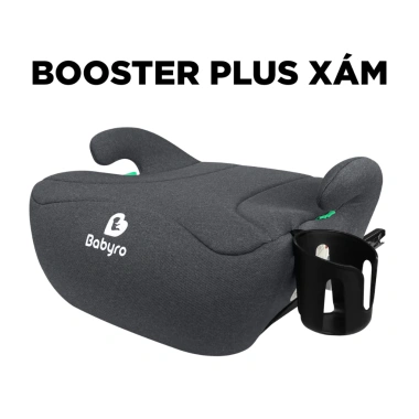 Ghế Ngồi Ô Tô Bé BABYRO BOOSTER Tiêu Chuẩn ECE-R129 Đệm Nâng Cho Trẻ 6-12 Tuổi - Giá Ưu Đãi 824.000 VND